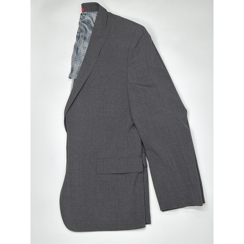 John Varvatos USA Mens Grey‎ Wool Blend 2 Button Blazer Sport Coat 46R - Picture 11 of 11